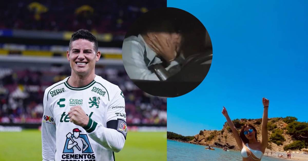 James Rodríguez y su novia: beso apasionado en público y confirmación de su relación