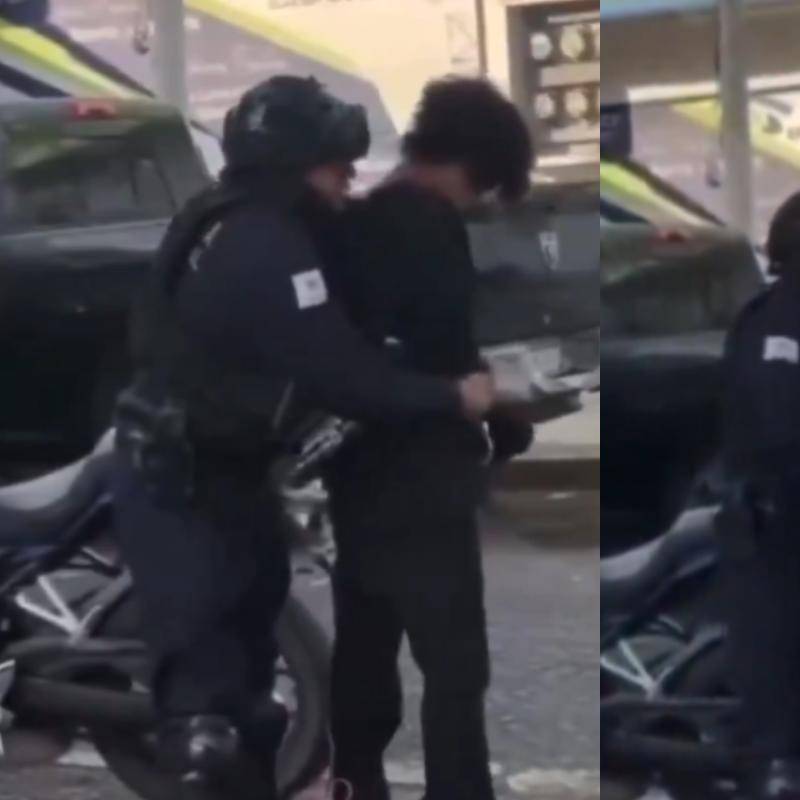 El adolescente fue capturado por las autoridades tras el ataque en el que murieron dos profesoras en una escuela de Michoacán. FOTO: Redes sociales. 