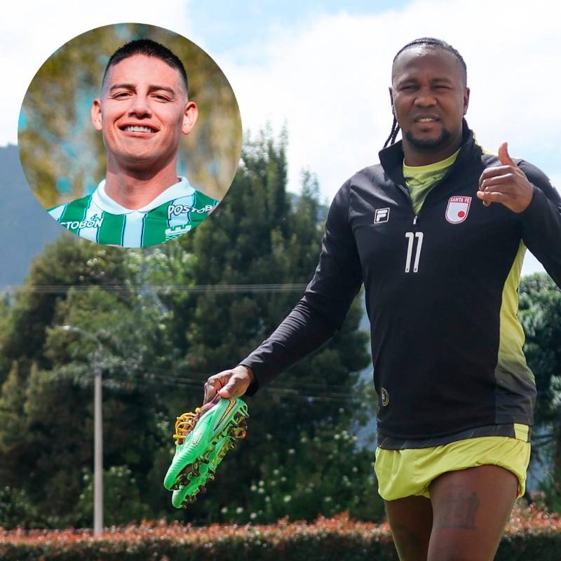 Hugo Rodallega es un referente de la Liga Betplay. FOTOS: X SantaFe y Nacionaloficial