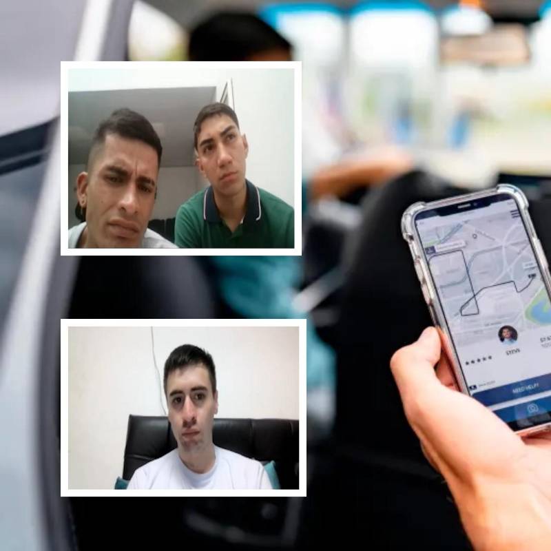 Un juez de garantías cobijó con medida de aseguramiento a tres presuntos delincuentes que tenían en jaque al gremio de transportistas virtuales en la capital. FOTO: Fiscalía General de la Nación y Getty