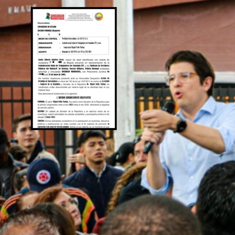La acción administrativa fue presentada ante el Consejo de Estado, quien tomará decisiones en los próximos días. Fotos: redes sociales y cortesía. 
