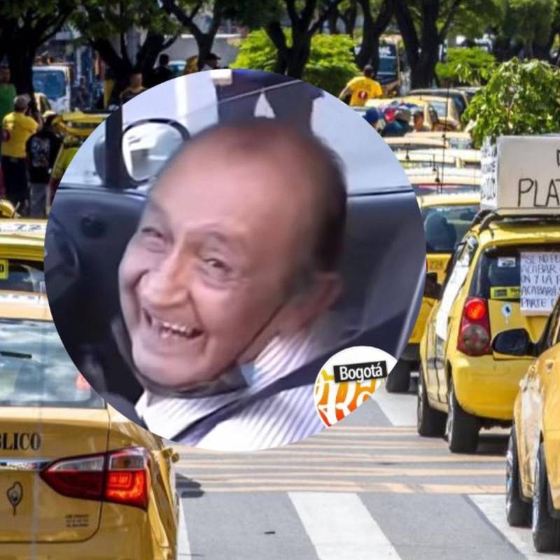 La historia del taxista que se volvió viral tras haber compartido que se hizo más de 500 mil pesos en un solo día de producido trabajando. FOTO: JUAN ANTONIO SÁNCHEZ y captura video TikTok