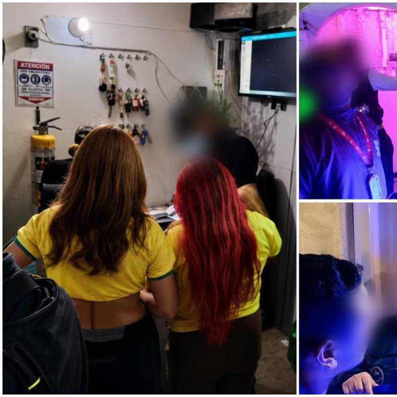 Lo que prometía ser un empleo formal publicado en redes sociales terminaba convirtiéndose en una trampa de explotación sexual. Capturaron a cinco personas y lograron el rescate de siete mujeres colombianas y venezolanas. FOTO: Policía Metropolitana de Bogotá.