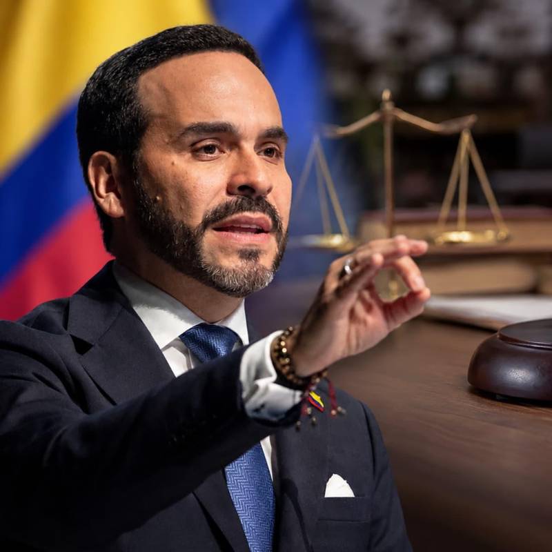 Presidente Abelardo de la Espriella habla de los recientes fallos judiciales contra sus estrategias. Foto: Colprensa y El Colombiano