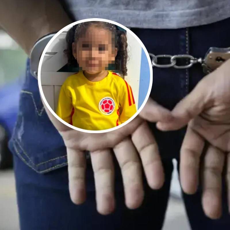 Un hombre fue capturado por el crimen de la menor Celeste Valentina Osorio Duque, en Polonuevo, Atlántico. FOTO: Ilustrativa- Colprensa 