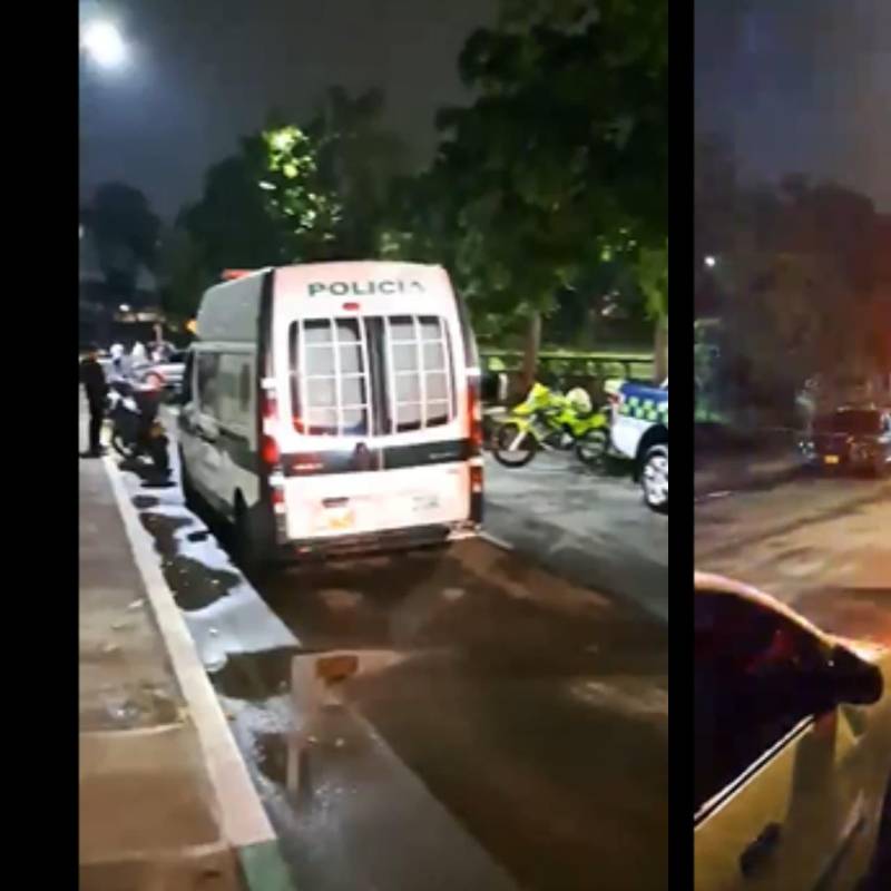 Atentado terrorista en Cali. Foto: tomada de redes sociales.