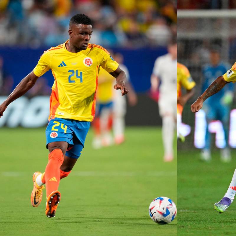 Los delantero Jhon Córdoba y Luis Javier Suárez buscan ganarse un cupo entre los potenciales convocados al Mundial de Norteamérica. Pelean la titular contra Nueva Zelanda. FOTO: Getty