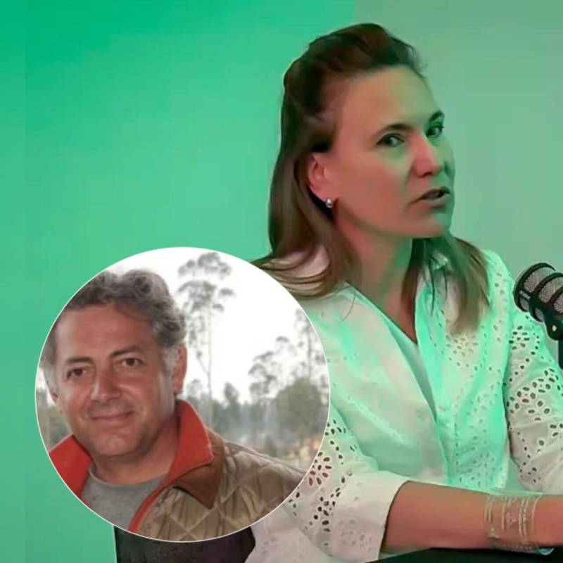 Juan de Bedout es el padre de una de las dos niñas envenenadas con talio por, al parecer, la empresaria Zulma Guzmán. FOTOS: captura de video y redes sociales