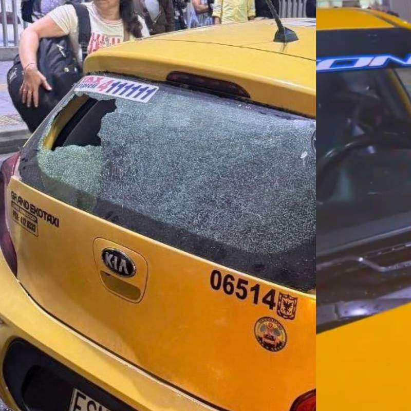 Así fue la balacera en El Dorado que causó pánico entre viajeros. Foto: captura de videos redes sociales @PasaenBogota