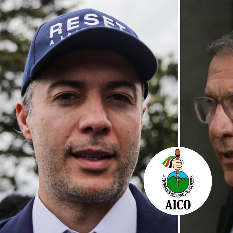 Daniel Quintero recibió esta luz verde del partido de las Autoridades Indígenas de Colombia (AICO) en Pasto. FOTO: Colprensa/Redes Sociales.