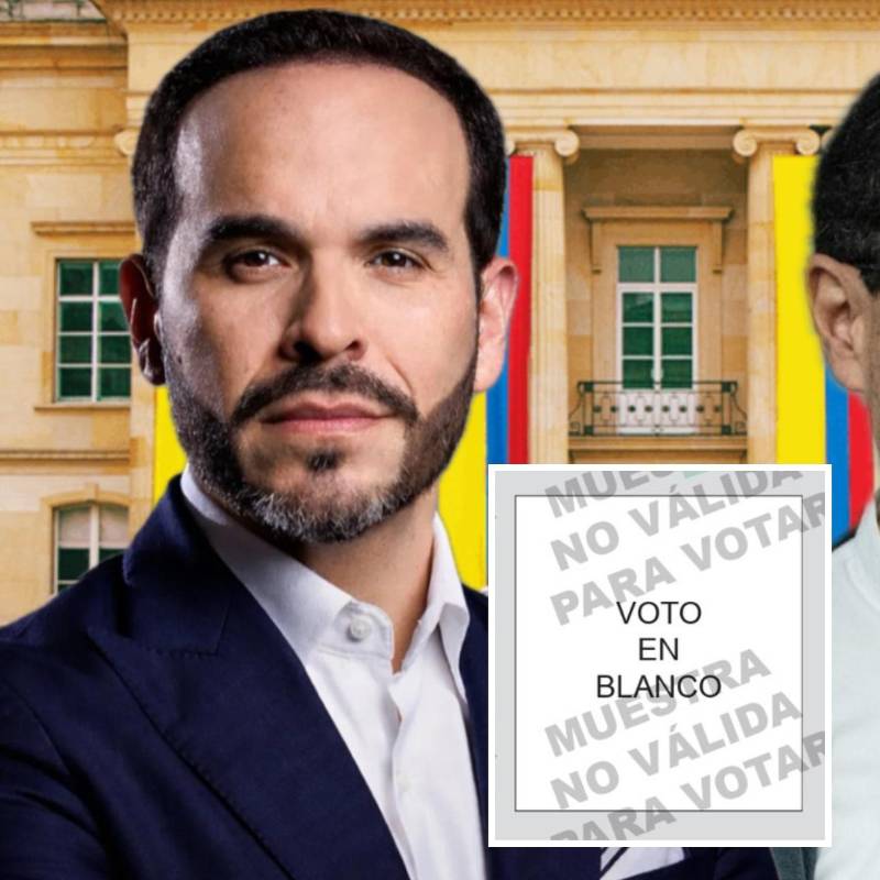 La organización electoral recordó que las tarjetas marcadas en blanco se contabilizan de forma independiente y no se suman a ningún candidato, pero tampoco tienen el poder de invalidar el proceso en segunda vuelta. FOTO: El Colombiano y Colprensa