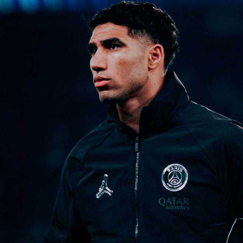Hakimi, jugador del PSG y la selección de Marruecos. FOTO: X AchrafHakimi