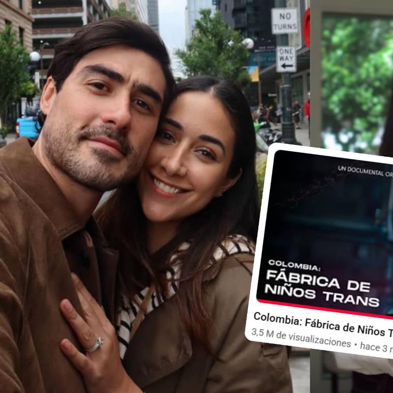 Dania Sabrina, esposa de Samuel Adrián, se pronunció tras el arresto del creador de contenido, quien enfrenta una sanción relacionada con su documental Colombia: fábrica de niños trans. Foto: redes sociales @daniasabrina_