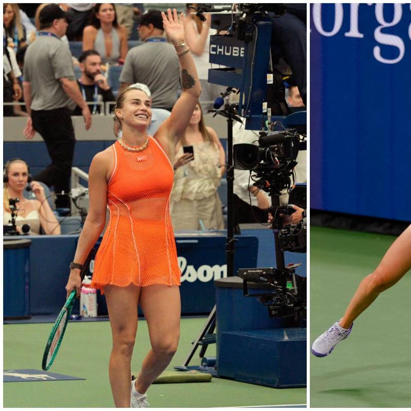 Aryna Sabalenka y Elena Rybakina, las dos finalistas del US Open 2026. FOTOS: Instagram arynasabalenka y lenarybakina