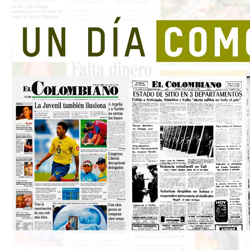Un día como hoy 13 de junio