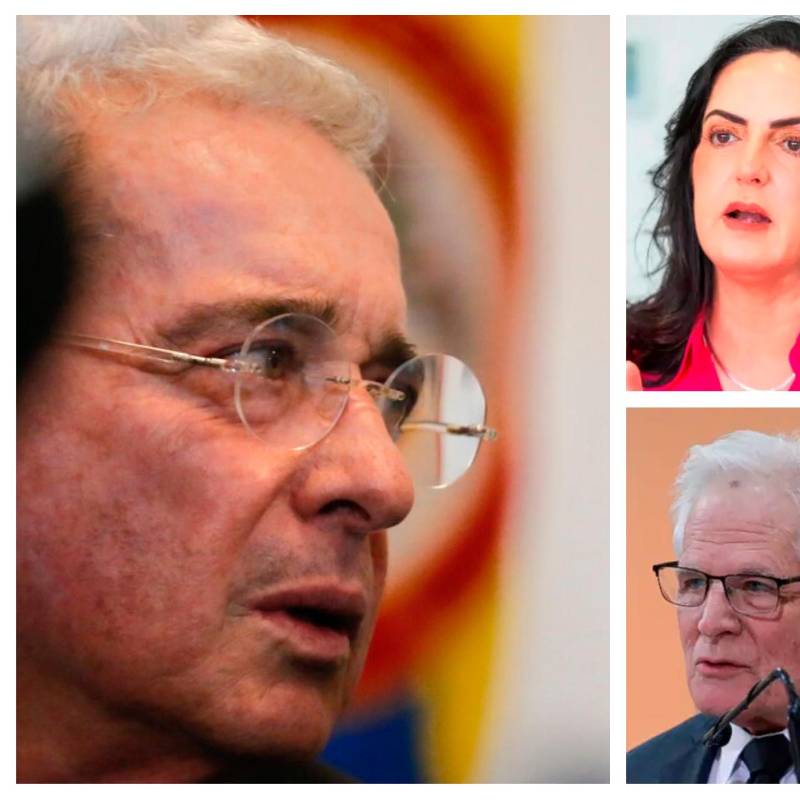 En el proceso ahora quedan las senadoras María Fernanda Cabal, Paloma Valencia y Paola Holguín, así como el dirigente Miguel Uribe Londoño. La última palabra la tendría el expresidente Álvaro Uribe Vélez. FOTOS: Colprensa y EL COLOMBIANO