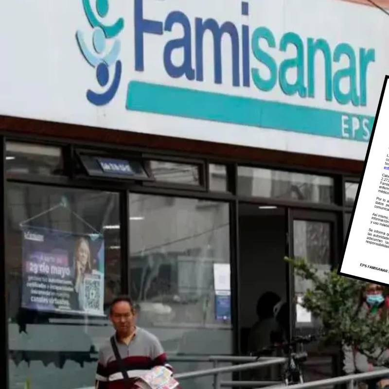 Famisanar EPS es una de las entidades intervenidas por el gobierno de Gustavo Petro. Foto: Colprensa
