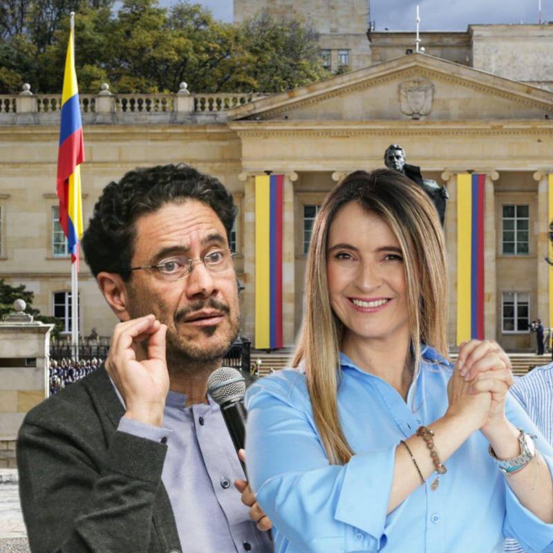 Iván Cepeda, Paloma Valencia y Sergio Fajardo sumaron respaldos importantes para sus campañas. Fotos: Colprensa y EL COLOMBIANO