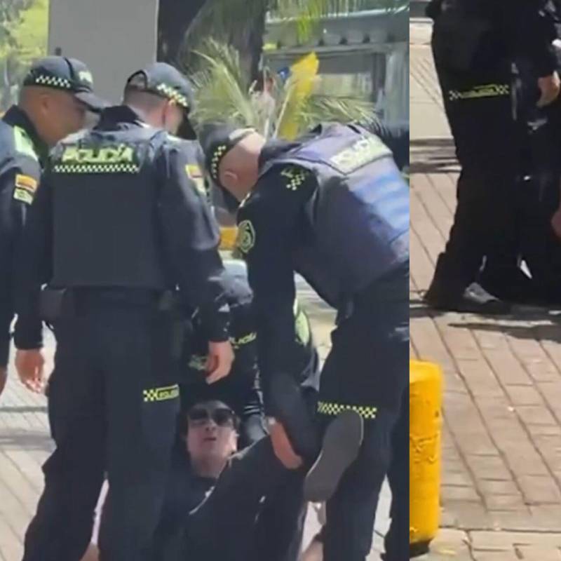 Ciudadano francés que estaba alrededor de la USC presuntamente intentó burlar esquema de seguridad. Foto: Captura de video redes sociales