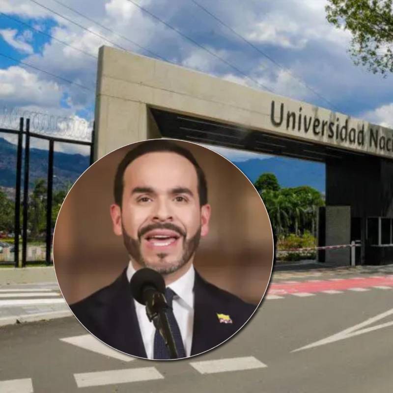 El presidente Abelardo de La Espriella advirtió que la Policía Nacional podrá ingresar a los campus universitarios cuando se presenten este tipo de situaciones. Foto: Cortesía 