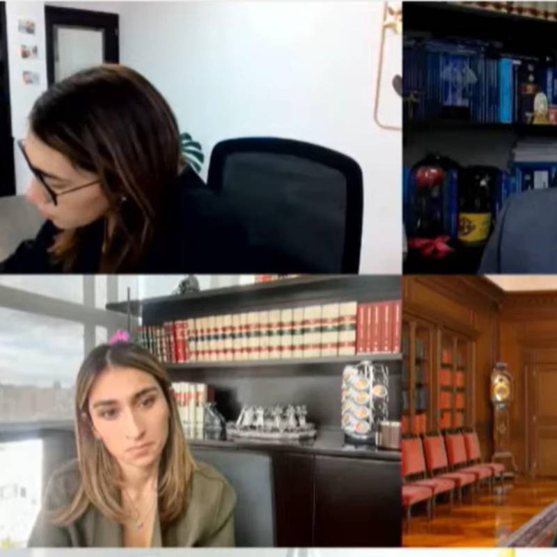 El abogado Mario Iguarán asegura que Laura Sarabia no cometió ningún delito en el caso de las ‘chuzadas’. Foto: captura de video