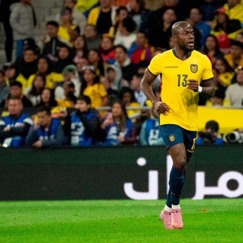 Enner Valencia con la selección de Ecuador. FOTO: X EnnerValencia14