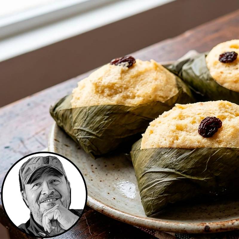 Estos son los quimbolitos, son dulces y parecen tamales. El chef Molina le entrega la receta en esta serie de Comiendo por Colombia. FOTO El Colombiano