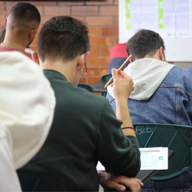 Más de 83.000 estudiantes fueron citados para las Pruebas Saber 11 este domingo. Foto: Colprensa.