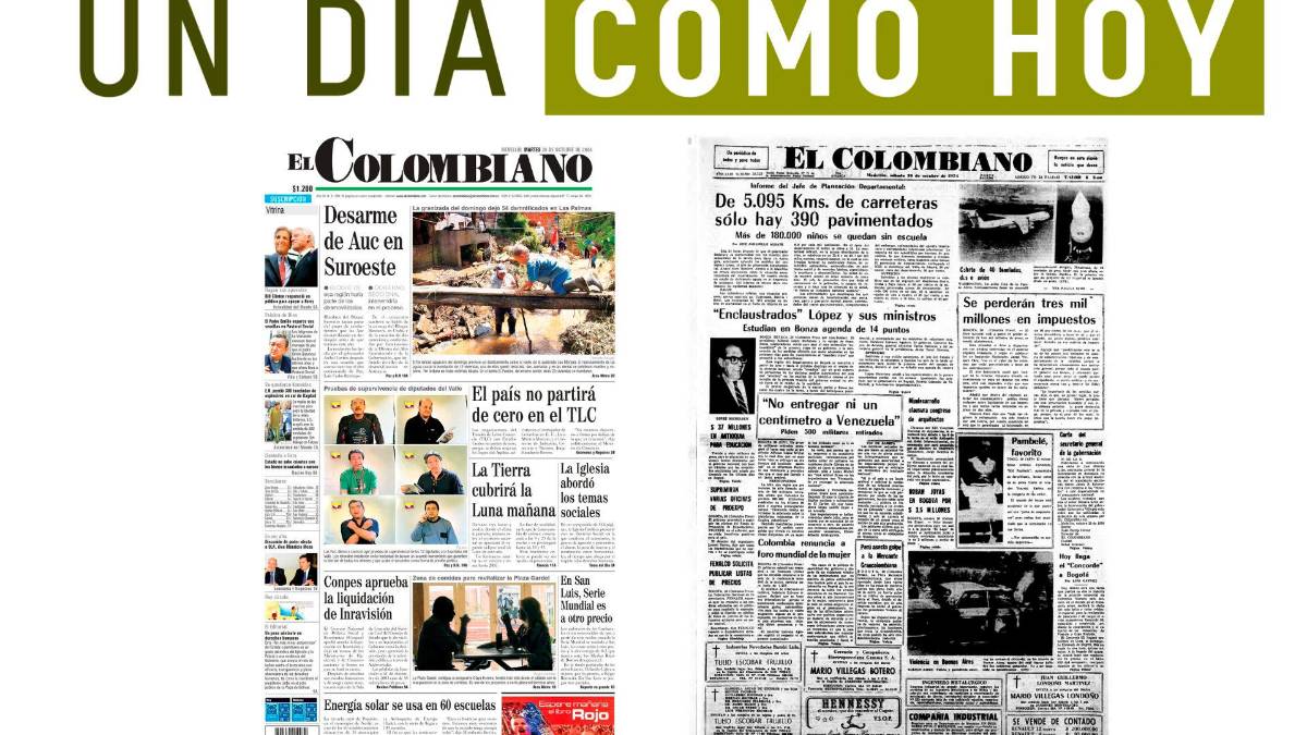Un día como hoy 26 de octubre