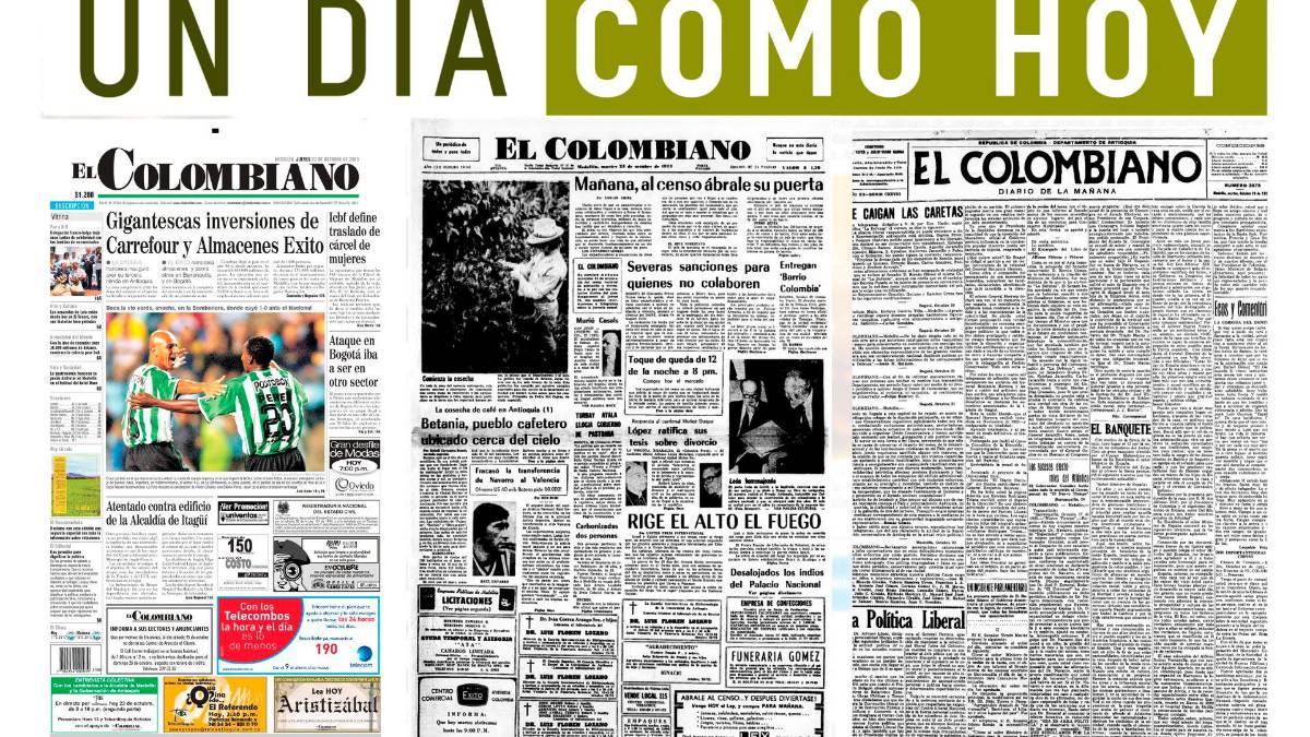 Un día como hoy 23 de octubre