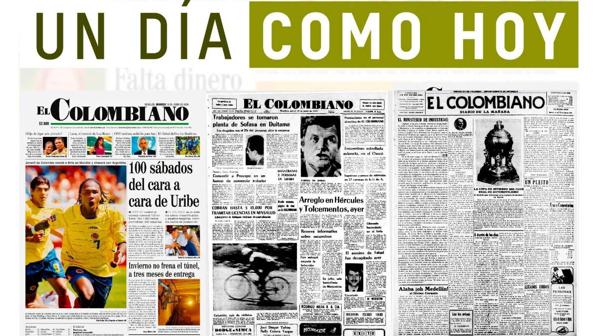 Un día como hoy 19 de junio