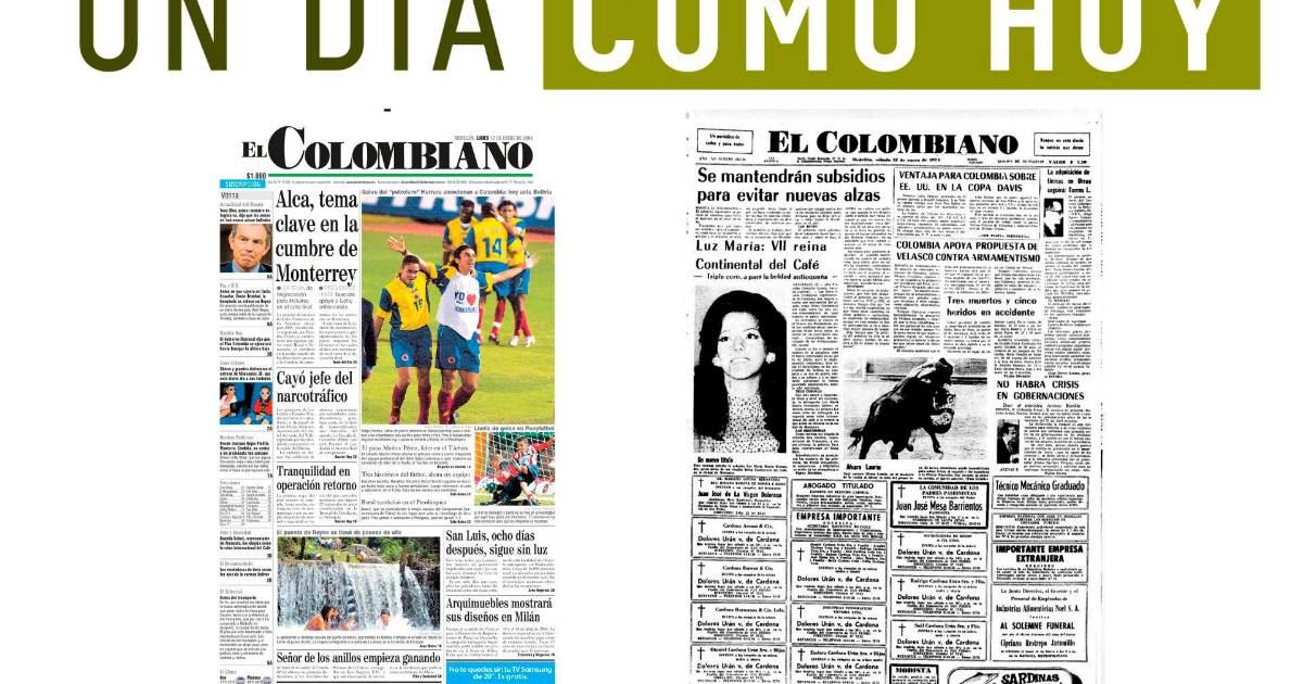 Un día como hoy 12 de enero