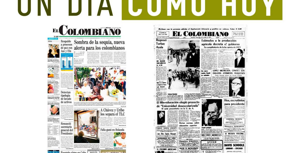 Un día como hoy 14 de julio