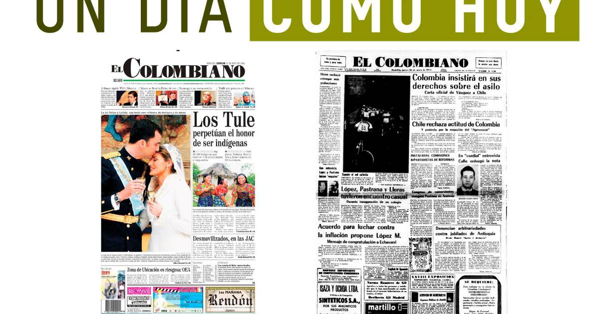 Un día como hoy 23 de mayo