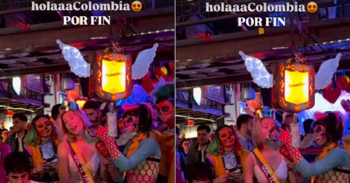 Ester Expósito se luce en Colombia: su noche de rumba en un restaurante de Bogotá