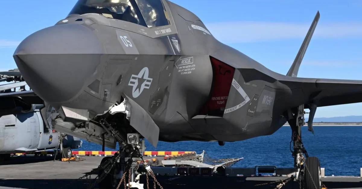 They found the remains of the F-35 plane that had disappeared after ejecting the pilot and traveling on automatic in the United States