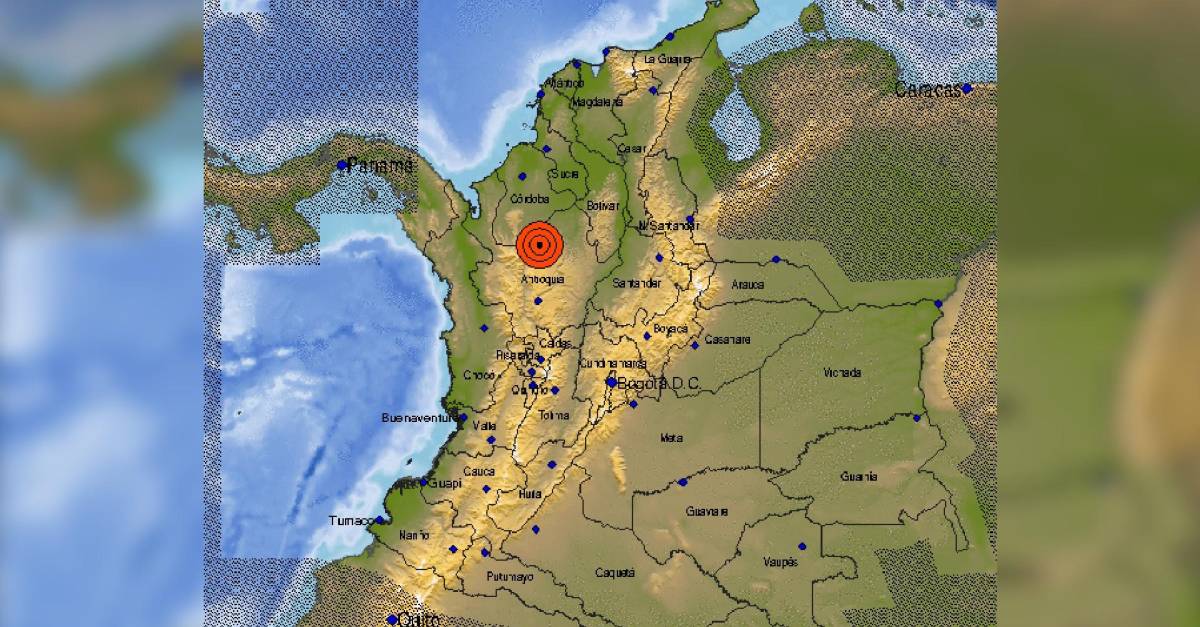 Atención: Se Reportó Temblor De 4.3 Con Epicentro En Antioquia, ¿lo Sintió?