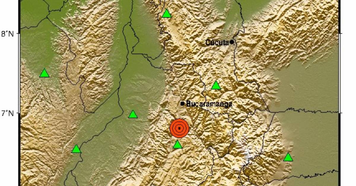 Temblor En Colombia: Se Registró Sismo De Magnitud 4.0