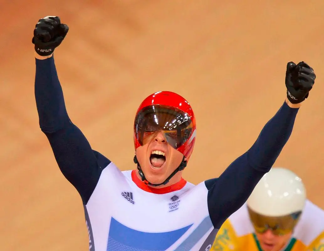 Chris Hoy lucha con su enfermedad con una visión positiva de la vida dando ejemplo de resiliencia. FOTO AFP