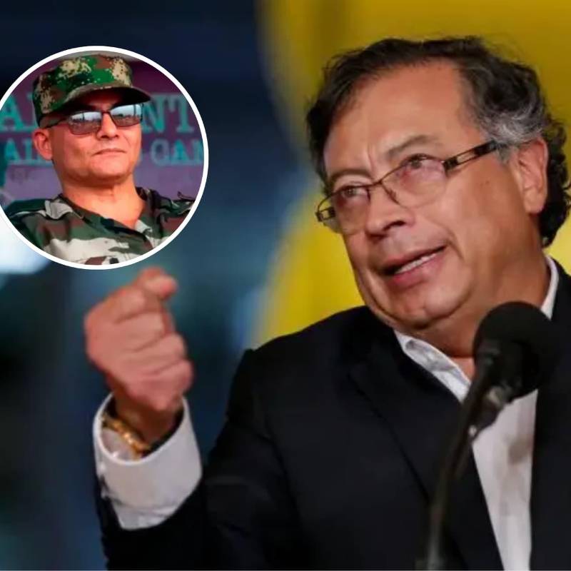 El presidente habló de “Iván Mordisco” en su alocución del 27 de abril. Foto: Colprensa.