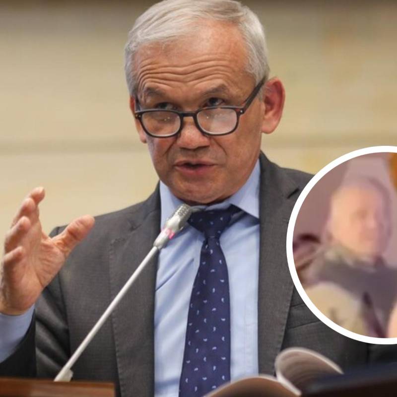 El exdirector del Departamento Administrativo de la Presidencia es requerido por la Justicia colombiana por el escándalo de la Unidad Nacional para la Gestión del Riesgo. FOTO: Colprensa y captura de video