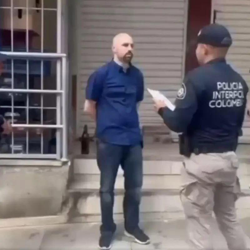 Un operativo de la Policía resultó en la captura de Georg Riess, prófugo tras salir de un permiso terapéutico. FOTO: 