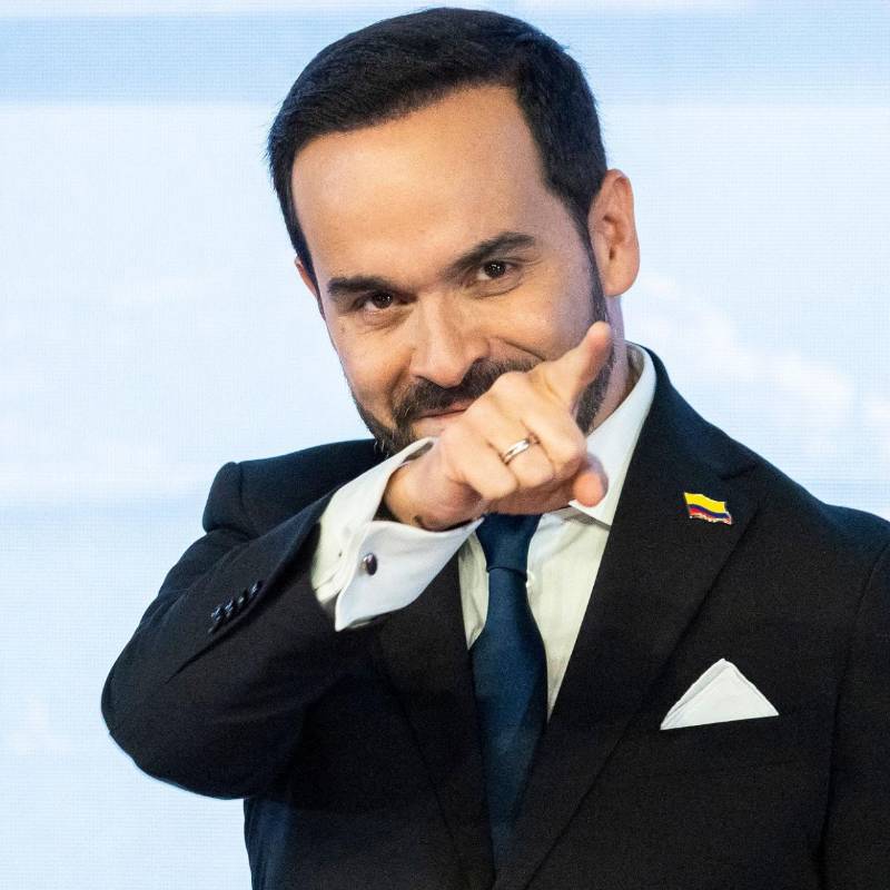 Las últimas mediciones internacionales ubican a Abelardo de la Espriella, líder de Defensores de la Patria, en el podio de los gobernantes con mayor favorabilidad popular a solo 30 días de su posesión. FOTO: Getty