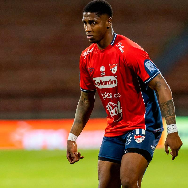 El futbolista antioqueño Yonny González es uno de los artilleros del Medellín en lo que va del segundo semestre del año. Foto: Camilo Suárez