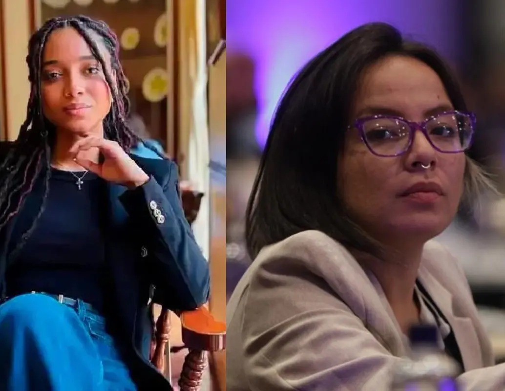 Juliana Guerrero y Jennifer Pedraza se verán este viernes ante la Corte Suprema por denuncias cruzadas. FOTO: Colprensa. 