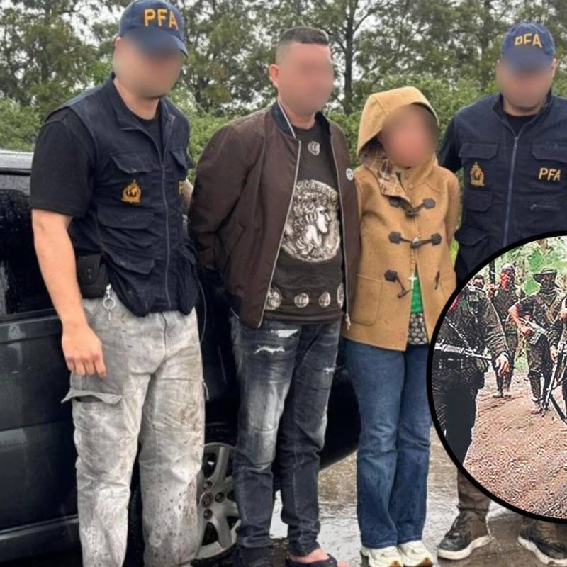 Harold Ardila y Mayerly Zulay fueron capturados en Argentina y son acusados de pertenecer a una red de lavado de activos que ha blanqueado durante años los dineros ilegales del ELN. Fotos: @patobullrich y Colprensa