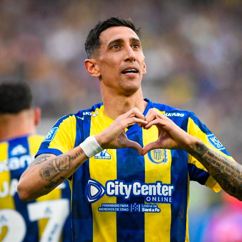 Ángel Di María sigue causando sensación en el fútbol a sus 37 años de edad. FOTO X-ROSARIO