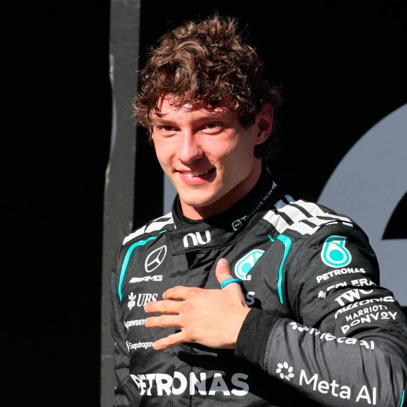Andrea Kimi Antonelli se encamina al título en la F1 2026. FOTO: X F1