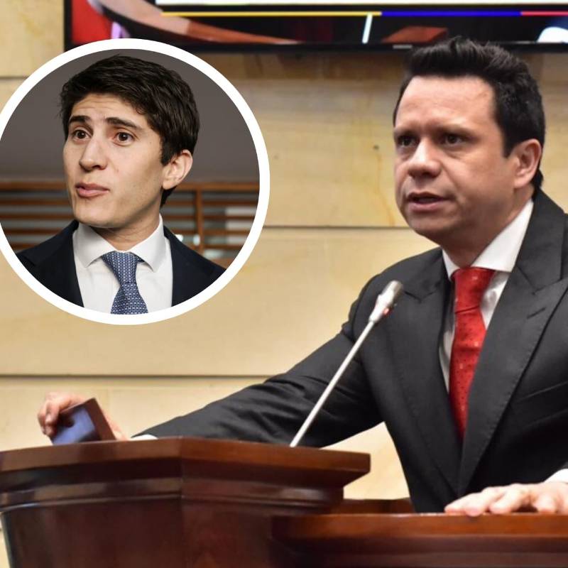 El secretario del Senado, Diego González, afirmó que la solicitud sobre la posesión de Wadith Manzur exige un análisis profundo de la Constitución y la ley antes de tomar una decisión. FOTO: COLPRENSA