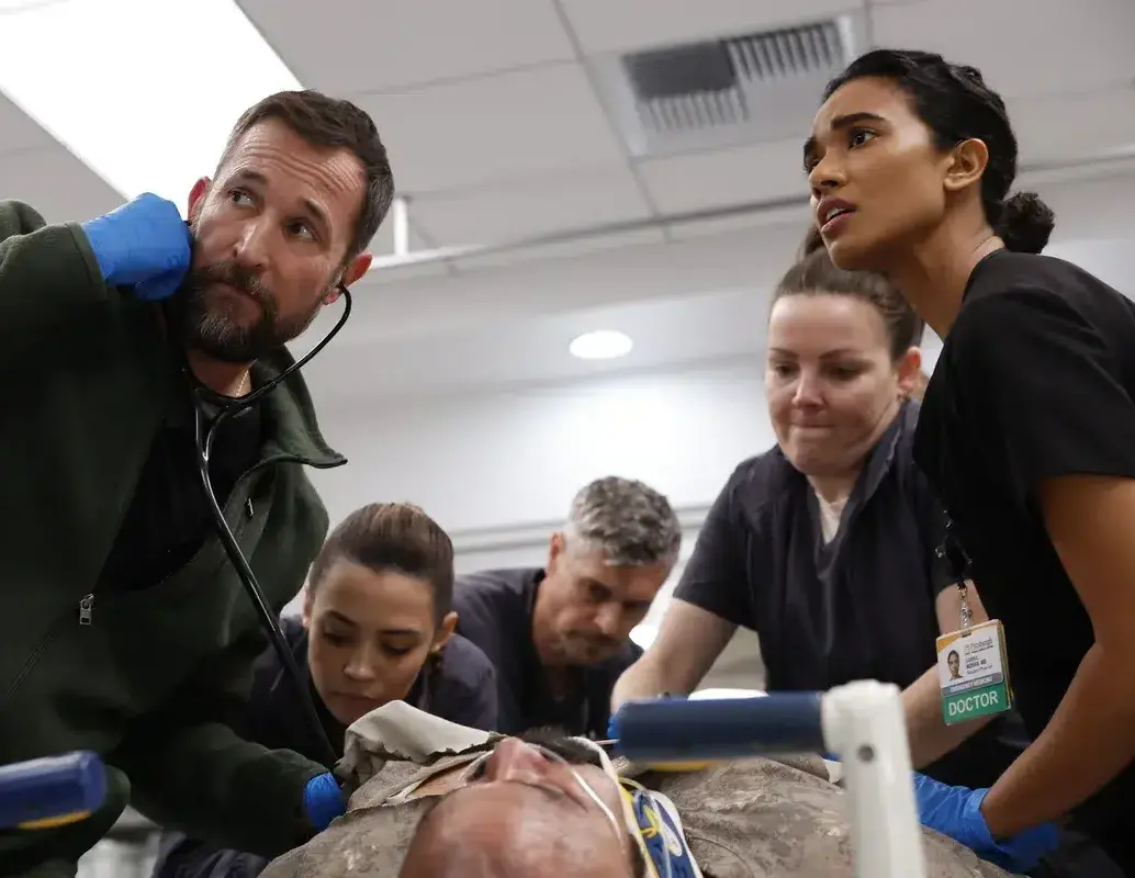 <i>The Pitt</i> es la serie con más nominaciones en los Emmy 2026. FOTO: Cortesía HBO Max